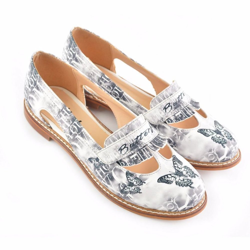 Butterfly Ballerinas - Alaska Line of Goby Shoes